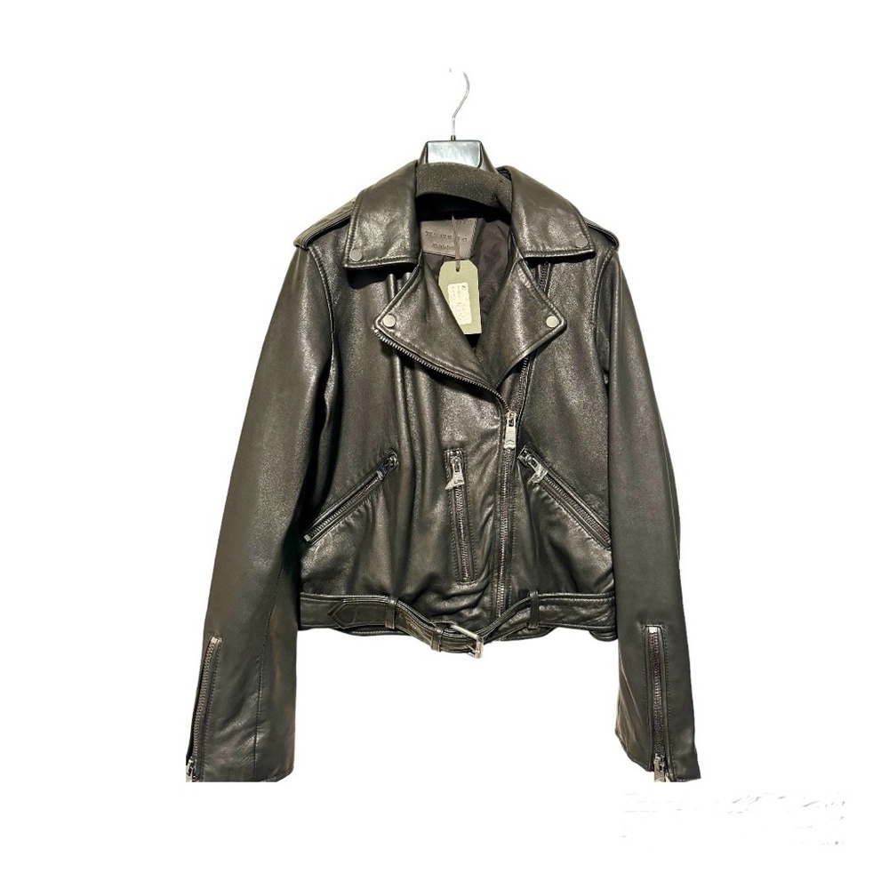 Balfern Leather Biker Jacket